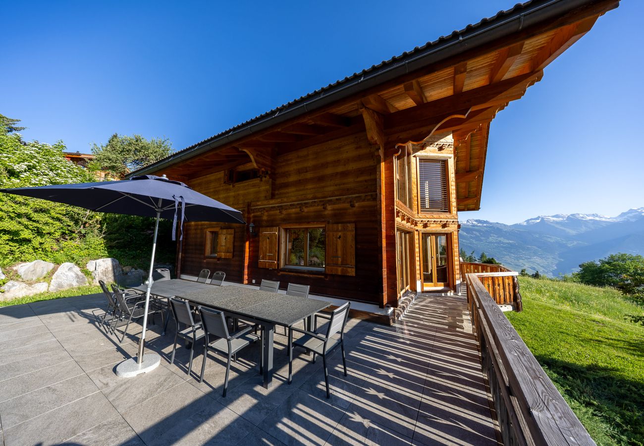 Chalet à Haute-Nendaz - Chalet Vansamis, views & sauna
