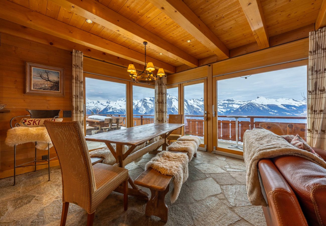 Chalet à Haute-Nendaz - Chalet Chafrebelle - sauna & view