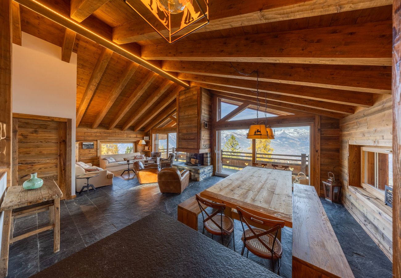 Chalet à Haute-Nendaz - Chalet Casse-Noisette wonderful, ski-in ski-out