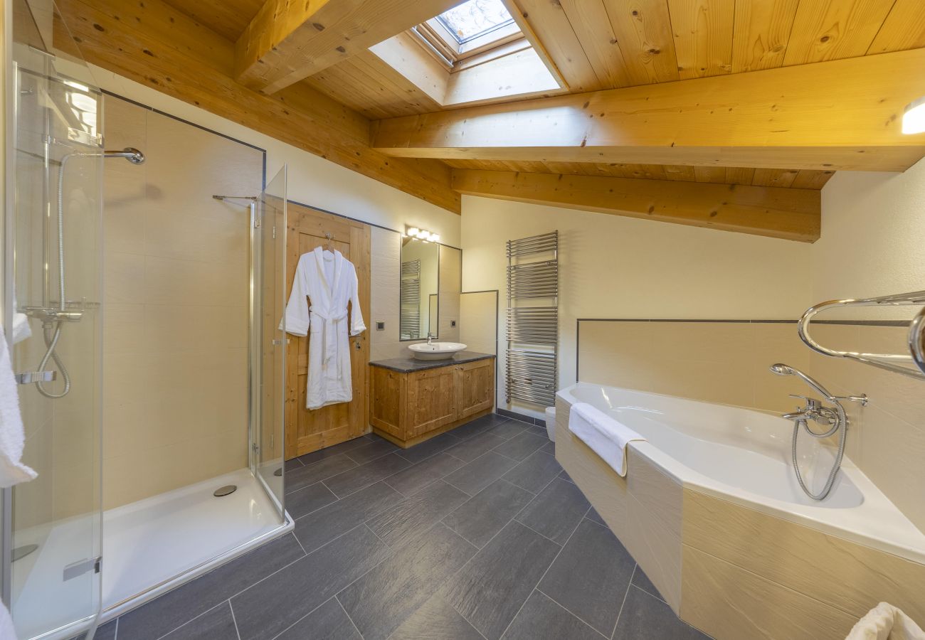 Chalet à Haute-Nendaz - Chalet Chevalier, gym, hot tub, sauna