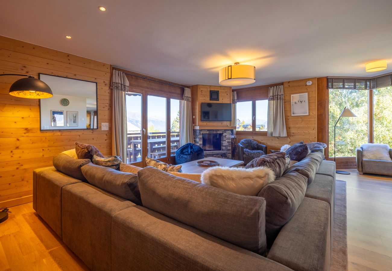 Appartement à Haute-Nendaz - Appartement Chardon Bleu 301 - Duplex au centre