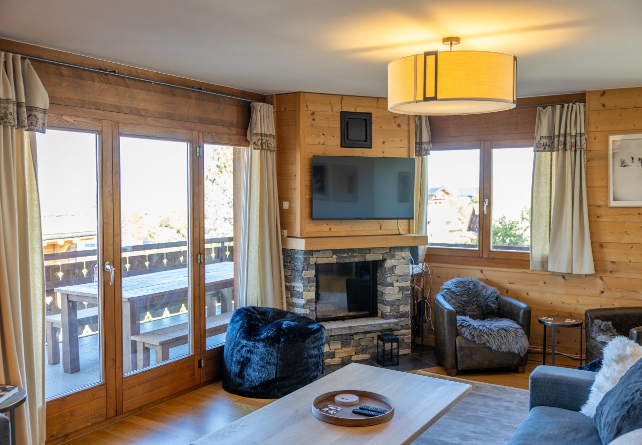 Appartement à Haute-Nendaz - Appartement Chardon Bleu 301 - Duplex au centre