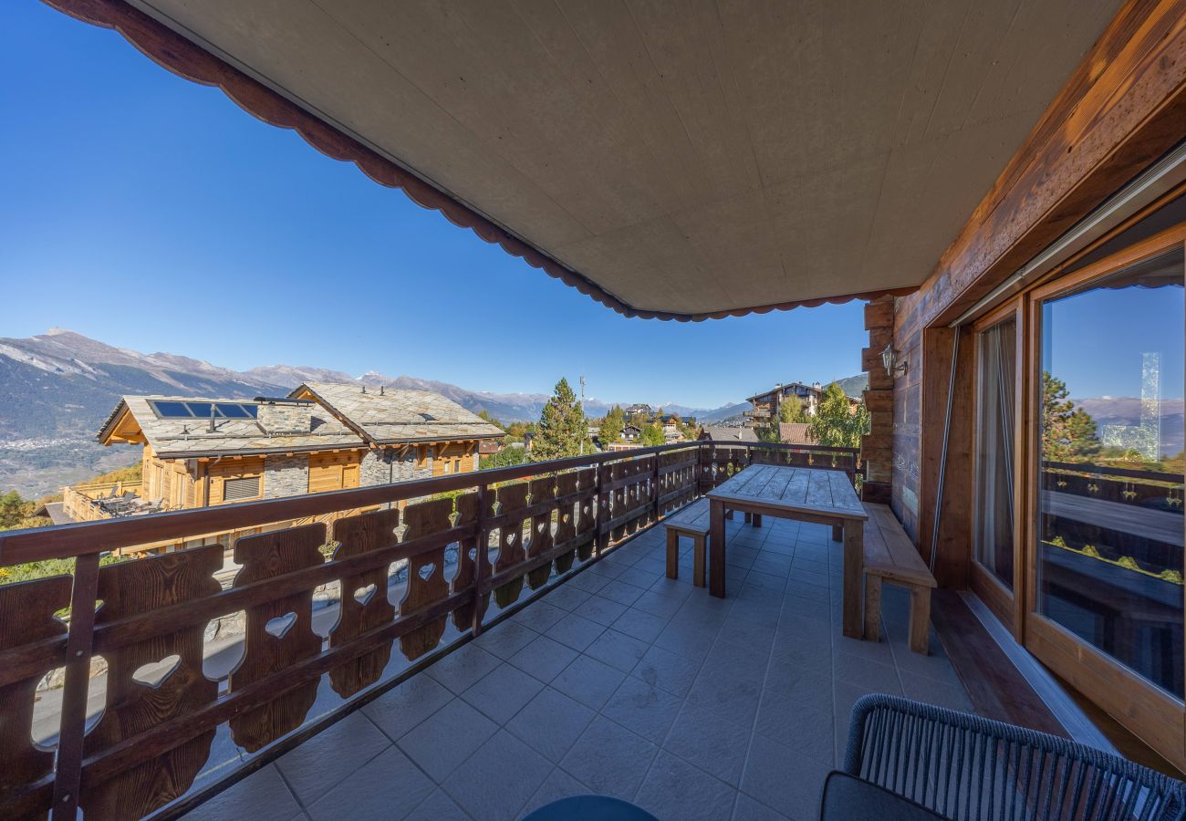 Appartement à Haute-Nendaz - Appartement Chardon Bleu 301 - Duplex au centre